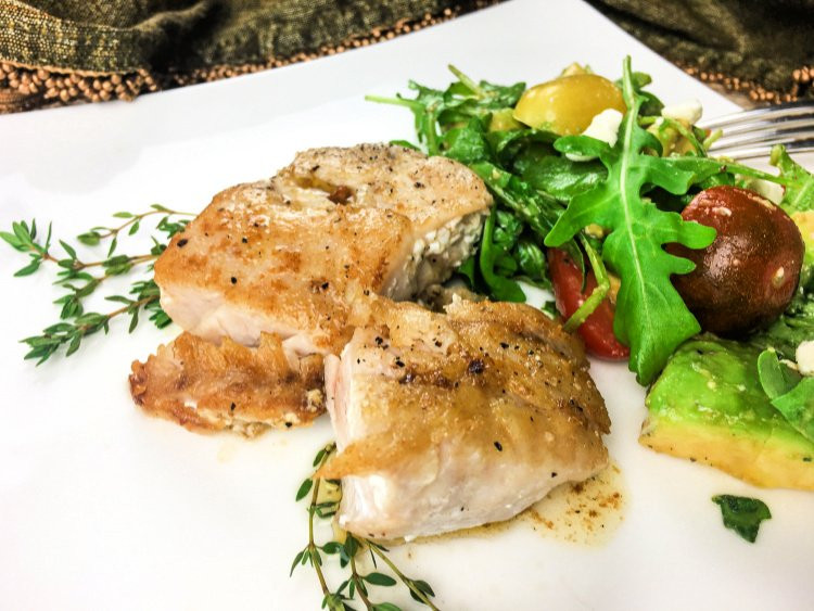 GROUPER FISH FILLET (250g).  ( gently well seasoned grouper fish) Pan-seared With butter on the bed of ratatouille and served with garlic Butter sauce